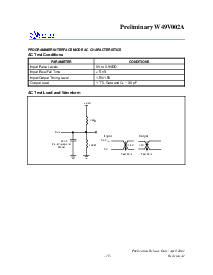 浏览型号W49V002AP的Datasheet PDF文件第15页