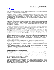 浏览型号W49V002AP的Datasheet PDF文件第4页