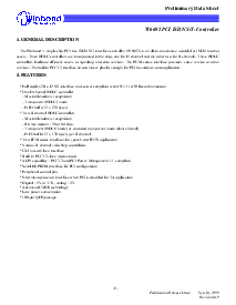 浏览型号W6692的Datasheet PDF文件第9页