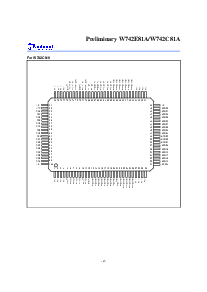 浏览型号W742E81A的Datasheet PDF文件第4页