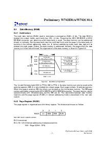 浏览型号W742E81A的Datasheet PDF文件第9页