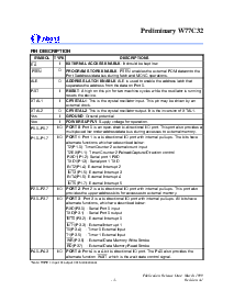 浏览型号W77C32的Datasheet PDF文件第3页