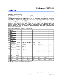 浏览型号W77E468的Datasheet PDF文件第11页