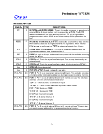 浏览型号W77E58-40的Datasheet PDF文件第4页