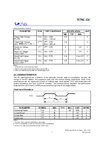 浏览型号W78C32C-40的Datasheet PDF文件第7页
