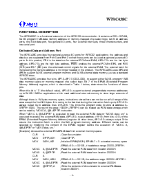 浏览型号W78C438CP-40的Datasheet PDF文件第6页