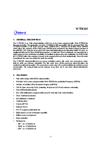 浏览型号W78E365的Datasheet PDF文件第2页