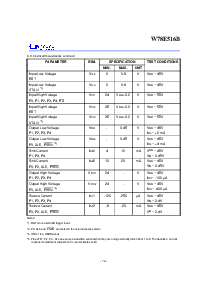 浏览型号W78E516BP-40的Datasheet PDF文件第14页