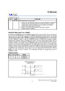 浏览型号W78E516B-40的Datasheet PDF文件第9页