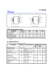 浏览型号W78E54B的Datasheet PDF文件第12页