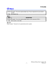 浏览型号W78E58P-16的Datasheet PDF文件第5页