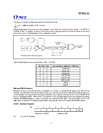 浏览型号W78L51的Datasheet PDF文件第8页