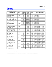 浏览型号W78L51的Datasheet PDF文件第10页