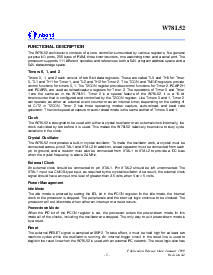 浏览型号W78L52F-24的Datasheet PDF文件第5页