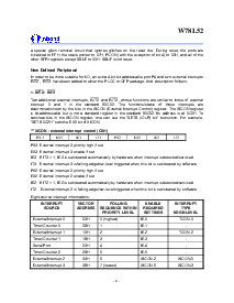 浏览型号W78L52F-24的Datasheet PDF文件第6页
