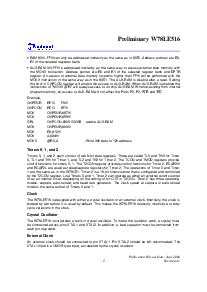 浏览型号W78LE516P-24的Datasheet PDF文件第5页
