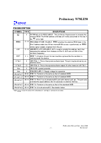 浏览型号W78LE58-24的Datasheet PDF文件第3页