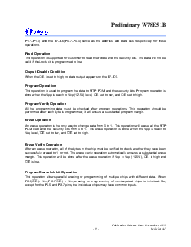 浏览型号W78E51BF-24的Datasheet PDF文件第9页
