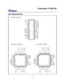 浏览型号W78E52B的Datasheet PDF文件第2页