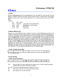 浏览型号W78E52B-24的Datasheet PDF文件第6页