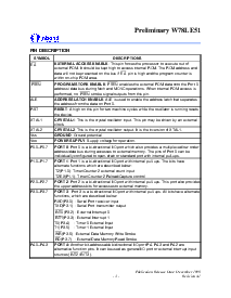 浏览型号W78LE51-24的Datasheet PDF文件第3页