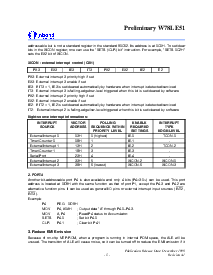 浏览型号W78LE51-24的Datasheet PDF文件第5页