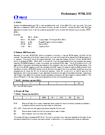 浏览型号W78LE52F-24的Datasheet PDF文件第6页