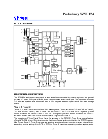 浏览型号W78LE54P-24的Datasheet PDF文件第4页