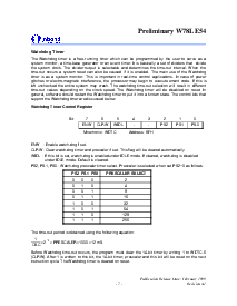 浏览型号W78LE54F-24的Datasheet PDF文件第7页