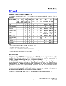 浏览型号W78LE812-24的Datasheet PDF文件第13页