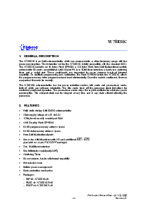浏览型号W78E51C的Datasheet PDF文件第3页