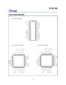 浏览型号W78E58B-24的Datasheet PDF文件第2页