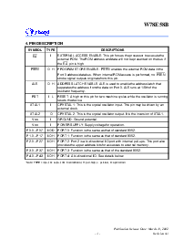 浏览型号W78E58BF的Datasheet PDF文件第3页