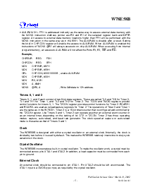 浏览型号W78E58BF的Datasheet PDF文件第5页