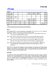 浏览型号W78E58BP的Datasheet PDF文件第7页