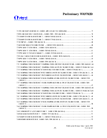 浏览型号W83782D的Datasheet PDF文件第5页