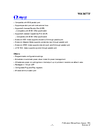 浏览型号W83877F的Datasheet PDF文件第3页