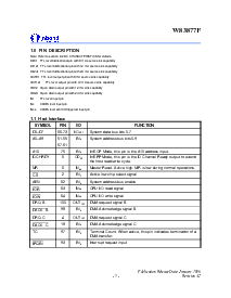 浏览型号W83877F的Datasheet PDF文件第5页