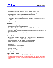 浏览型号W83977ATF的Datasheet PDF文件第4页