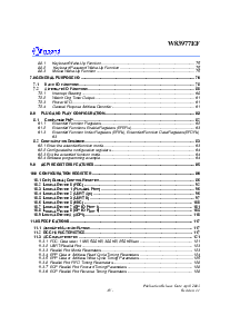 浏览型号W83977EF-AW的Datasheet PDF文件第5页