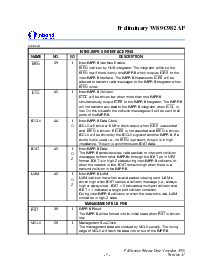 浏览型号W89C982AF的Datasheet PDF文件第5页