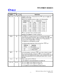 浏览型号W91550DN的Datasheet PDF文件第5页
