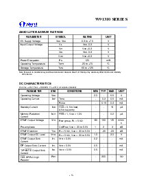 浏览型号W91312的Datasheet PDF文件第6页