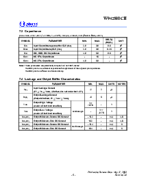 浏览型号W942508CH的Datasheet PDF文件第9页