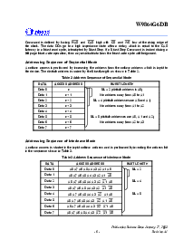 浏览型号W9864G6的Datasheet PDF文件第9页