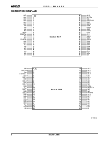 浏览型号Am29DL800BT90WBIB的Datasheet PDF文件第4页