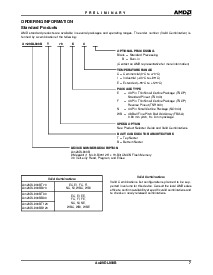 浏览型号Am29DL800BT90WBIB的Datasheet PDF文件第7页