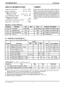 浏览型号CAT24WC17PA-1.8的Datasheet PDF文件第2页