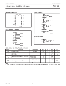 浏览型号74LV132PWDH的Datasheet PDF文件第3页