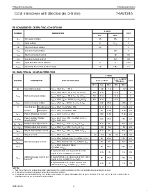 浏览型号74ABT245PWDH的Datasheet PDF文件第4页